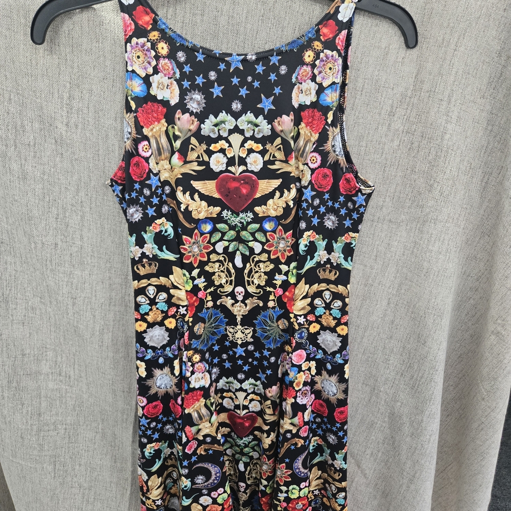 Blackmilk Sacred Heart Evil Skater Dress - Picture 2 of 4